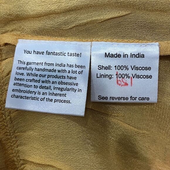 NWT Rococo Sand Avar Belted One Shoulder Dress in Ochre Revolve Large - Picture 12 of 13